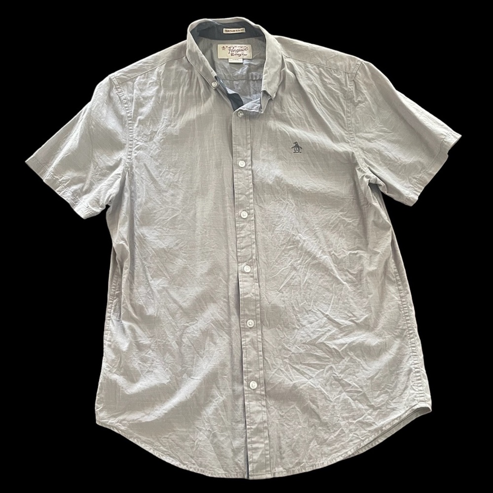 Penguin Men’s Shirt Sleeve Button Up